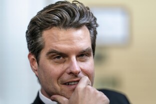 Gaetz appears before the House Rules Committee.