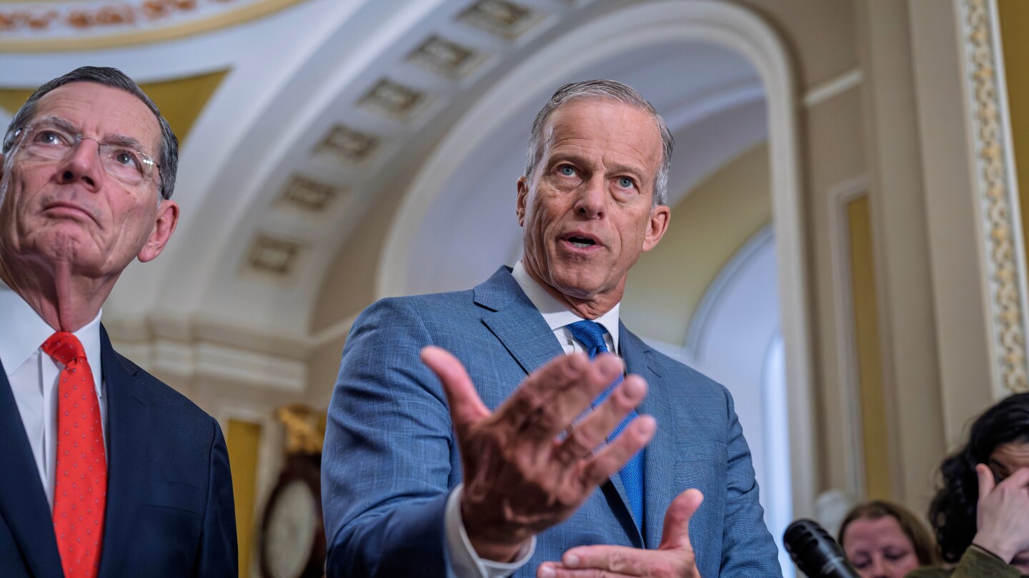 Trump Is Pressuring John Thune to Fire the Parliamentarian Over Ballroom Funding