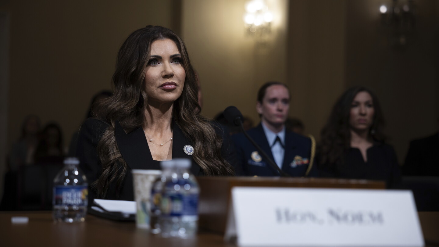 Kristi Noem's Time at DHS Is Prompting Republicans to Reflect on Oversight