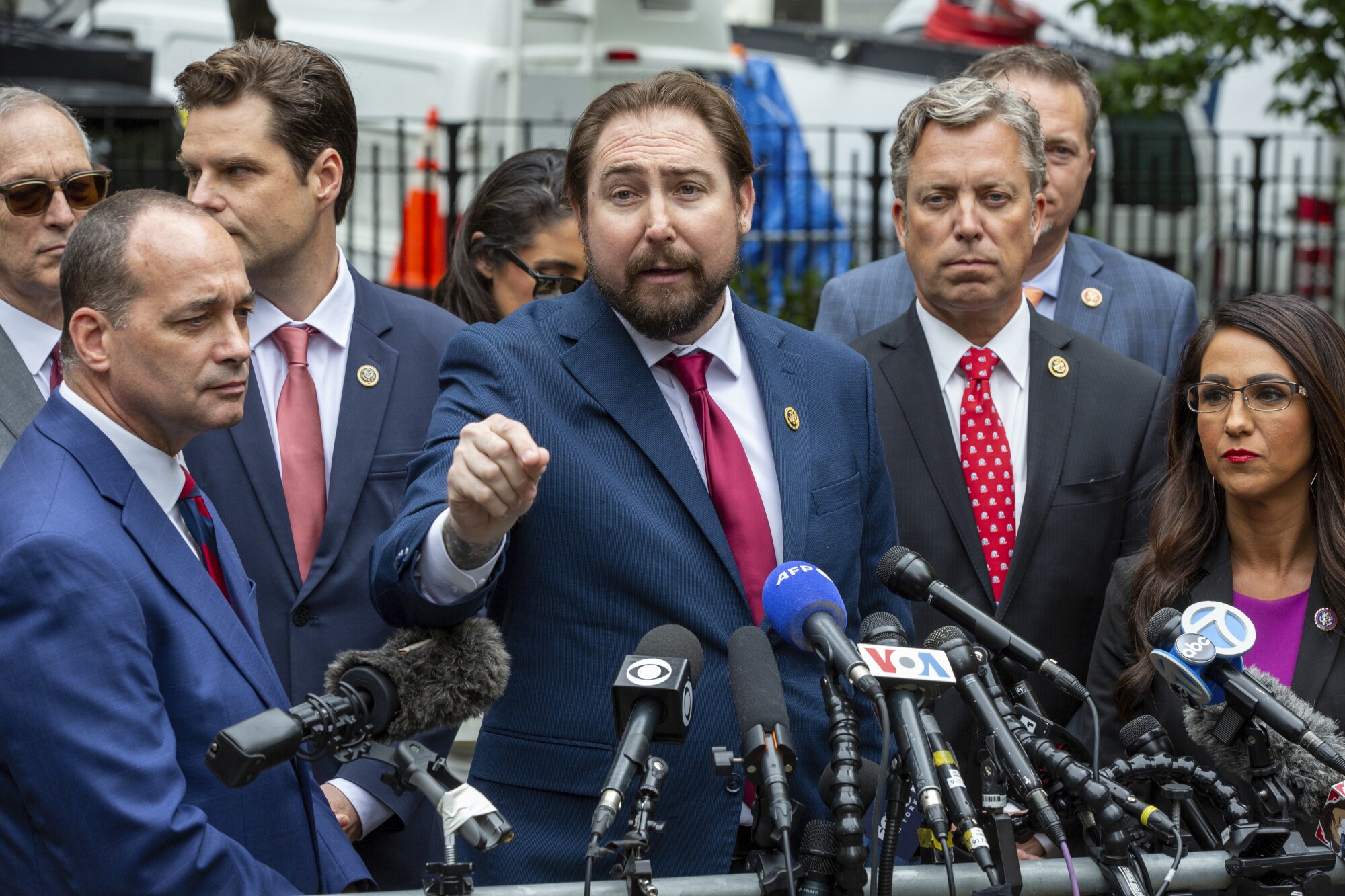 Eli Crane, Bob Good, Matt Gaetz, Andy Ogles, Lauren Boebart