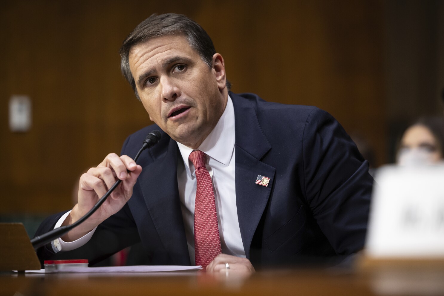 How Todd Blanche Tried to Woo Democrats at His DOJ Confirmation Hearing - NOTUS — News of the United States