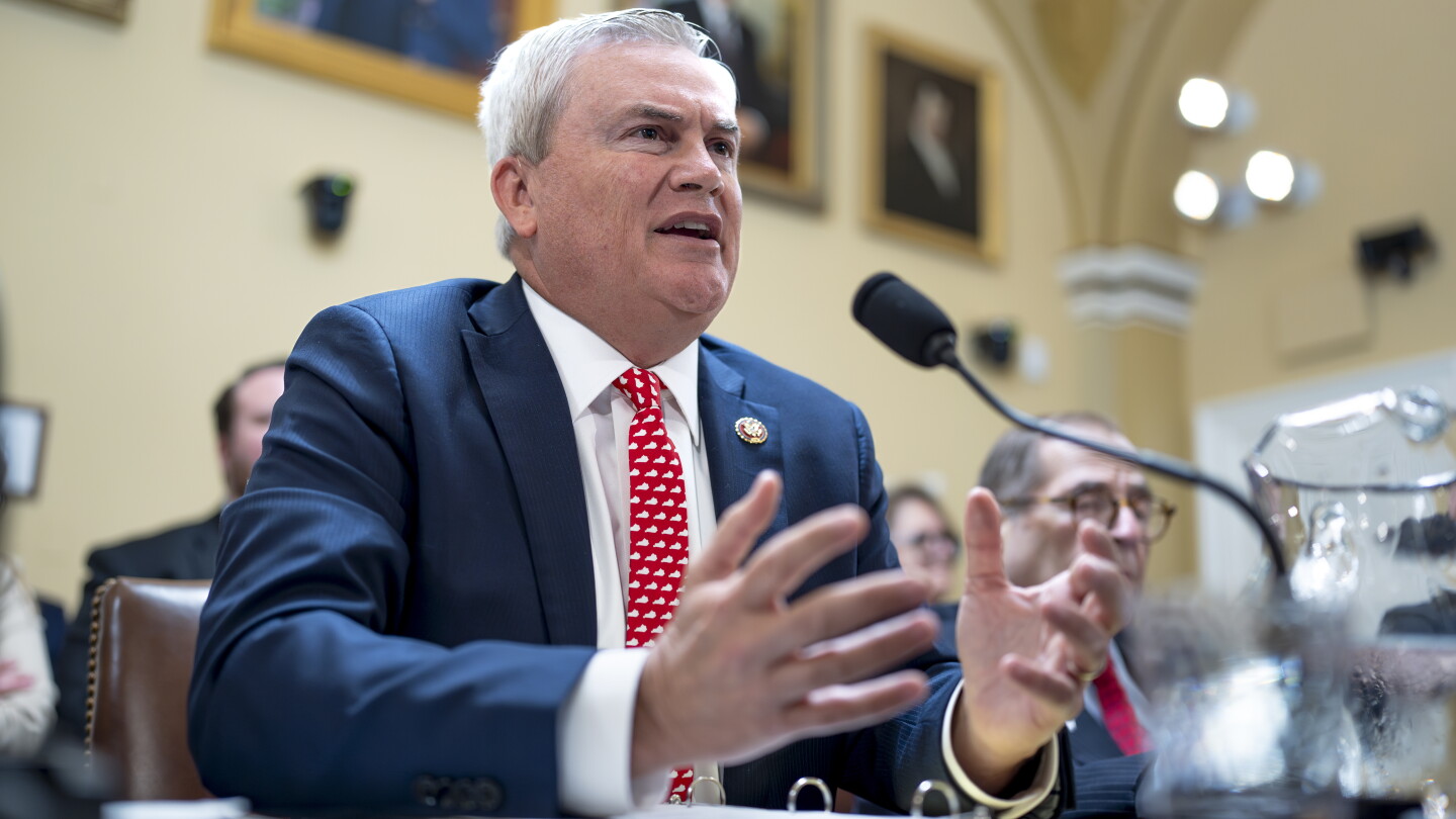 Comer Says Vance Is ‘100%’ Right About Epstein Files Delayed Release