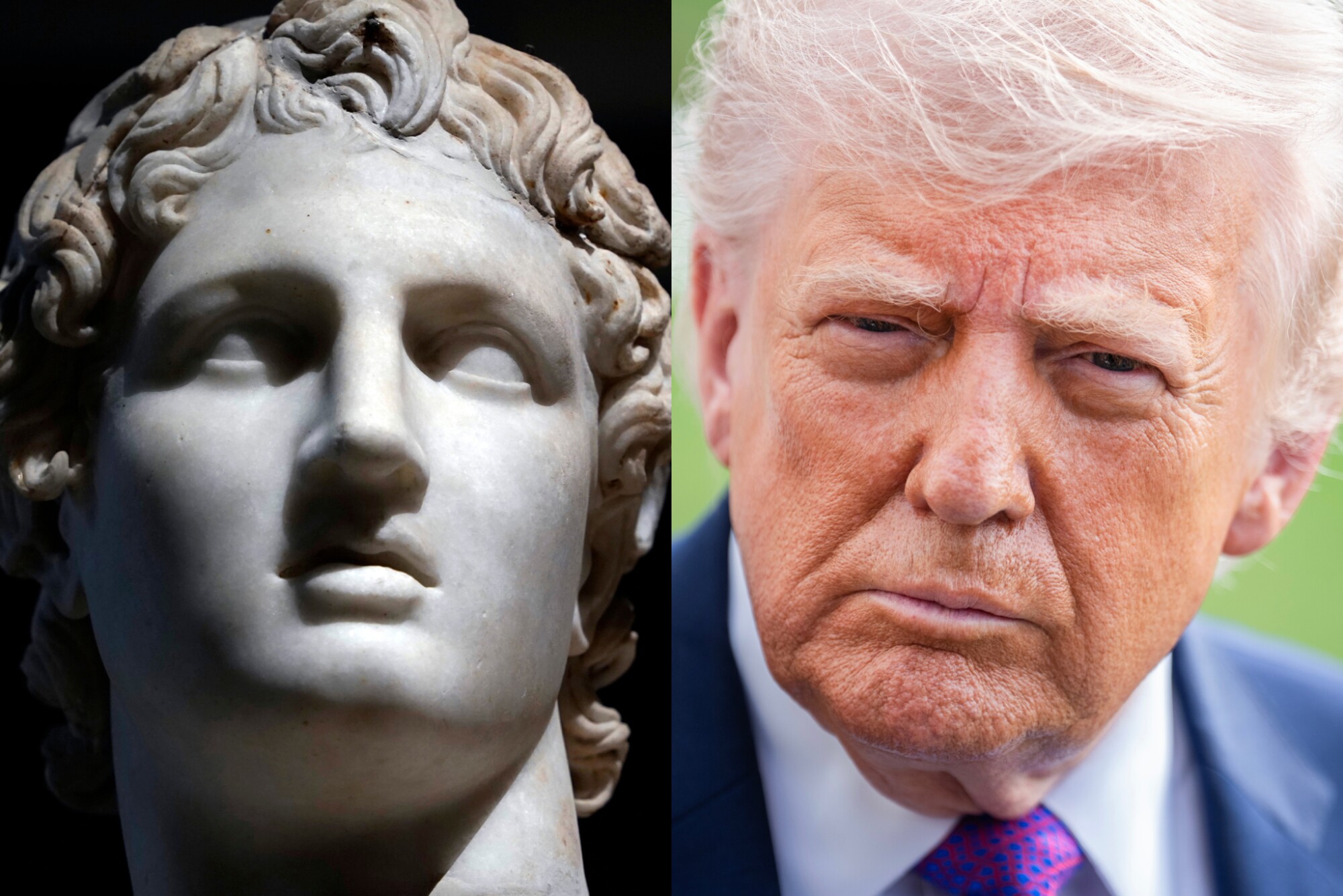 亞歷山大大帝和唐納德·特朗普總統