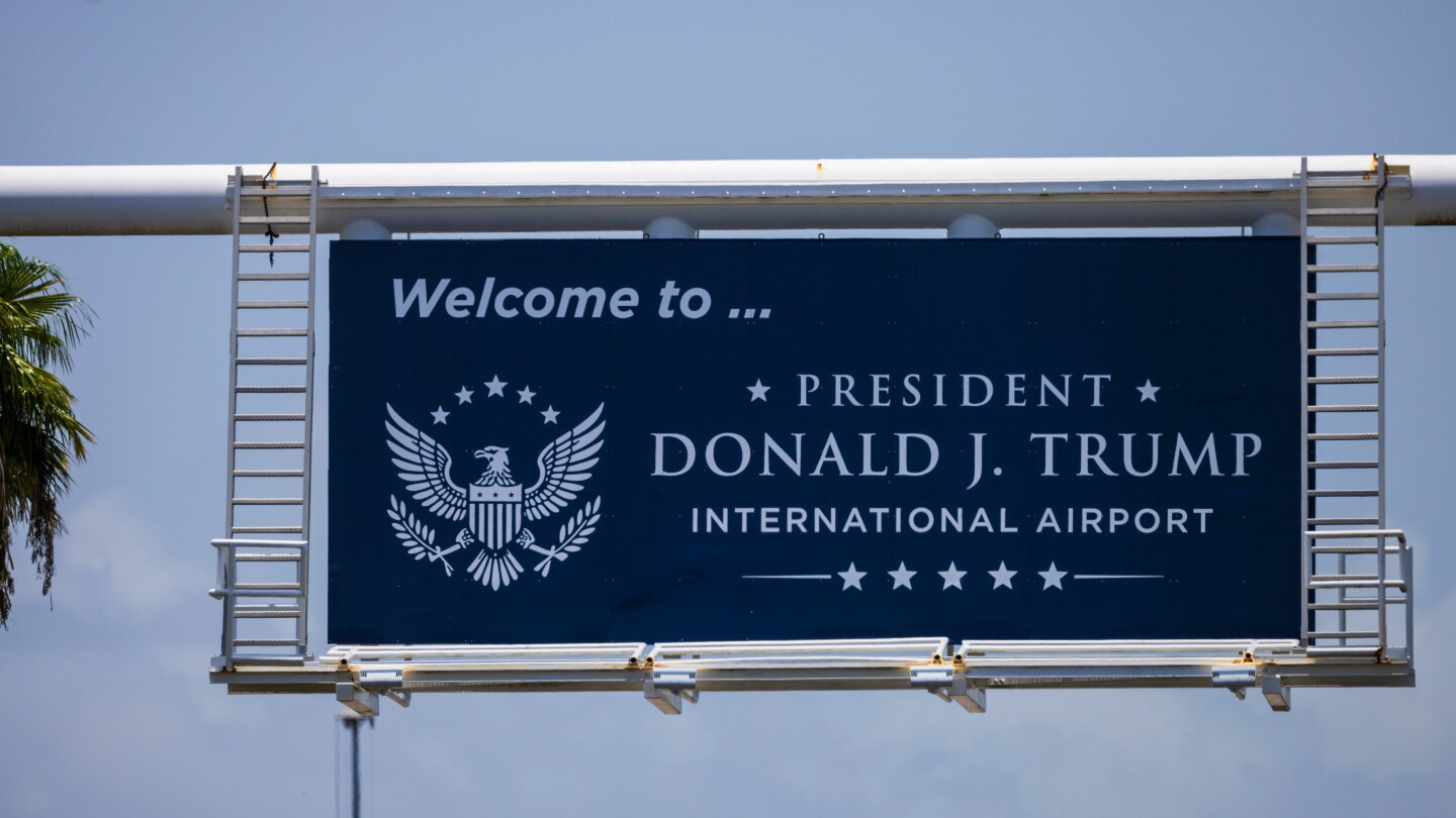 ‘Catch the Barfs': Trump Airport Name Change Disgusts Travelers