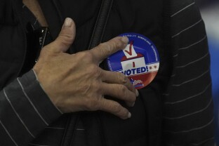 Voted Illinois sticker