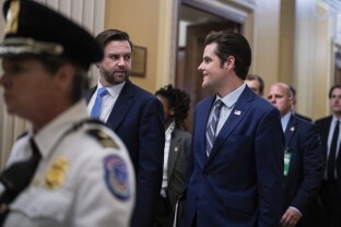 JD Vance Gaetz Meeting
