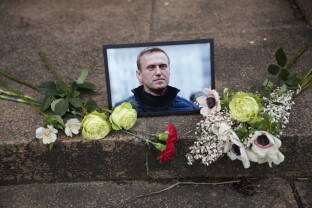 A memorial for Alexei Navalny