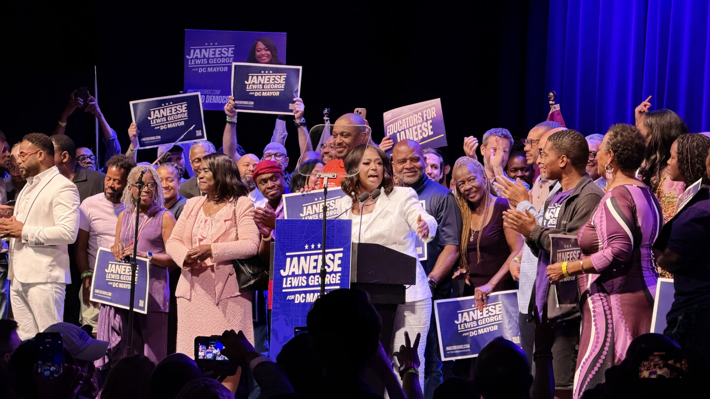 Janeese Lewis George Leads D.C. Primary Election, With Votes Still Being Counted