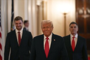 President Donald Trump, Aleksander Barkov, Vincent Viola