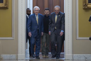 Zelenskyy, Schumer, McConnell