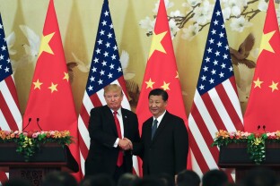Donald Trump, Xi Jinping AP-17313325621845