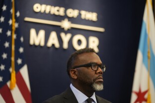 Chicago Mayor Brandon Johnson