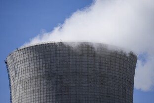 A cooling tower of the Alvin W. Vogtle Electric Generating Plant