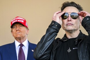 Elon Musk, Donald Trump