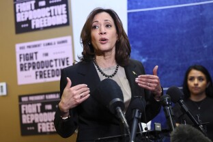 Kamala Harris speaks at Planned Parenthood.