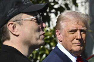 Elon Musk, Donald Trump