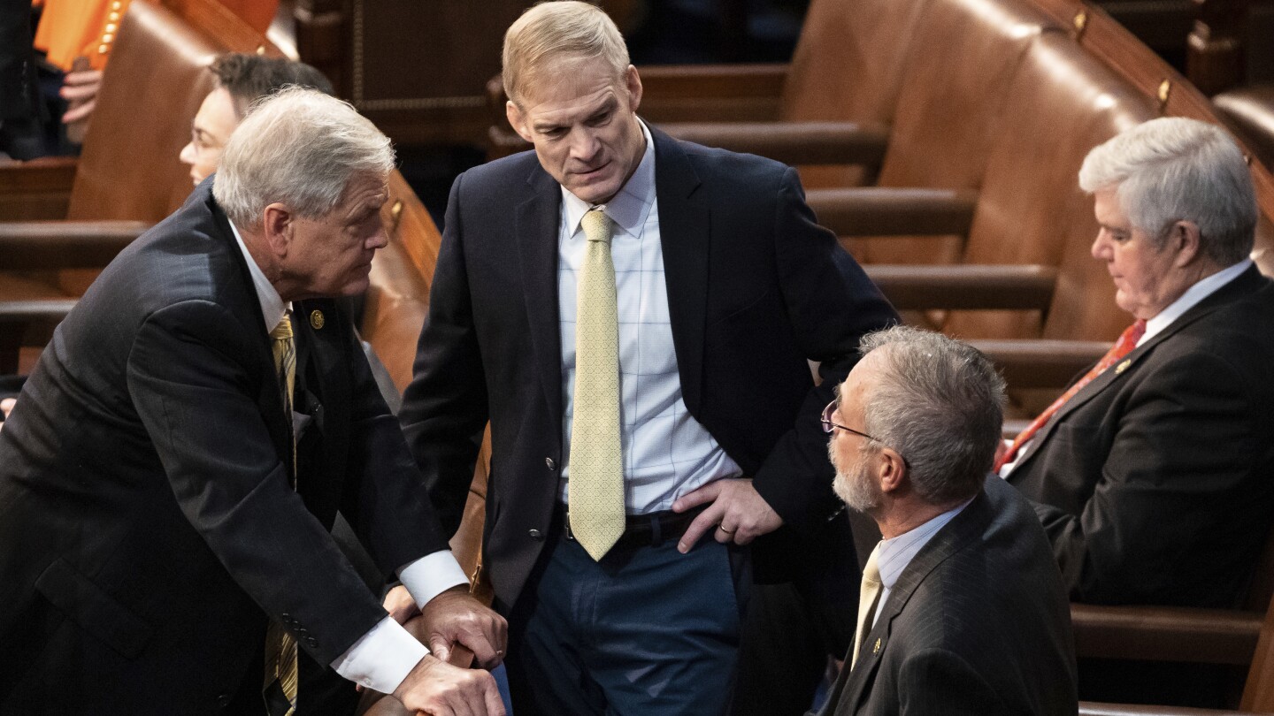 Jim Jordan -- Angling for House Leadership...