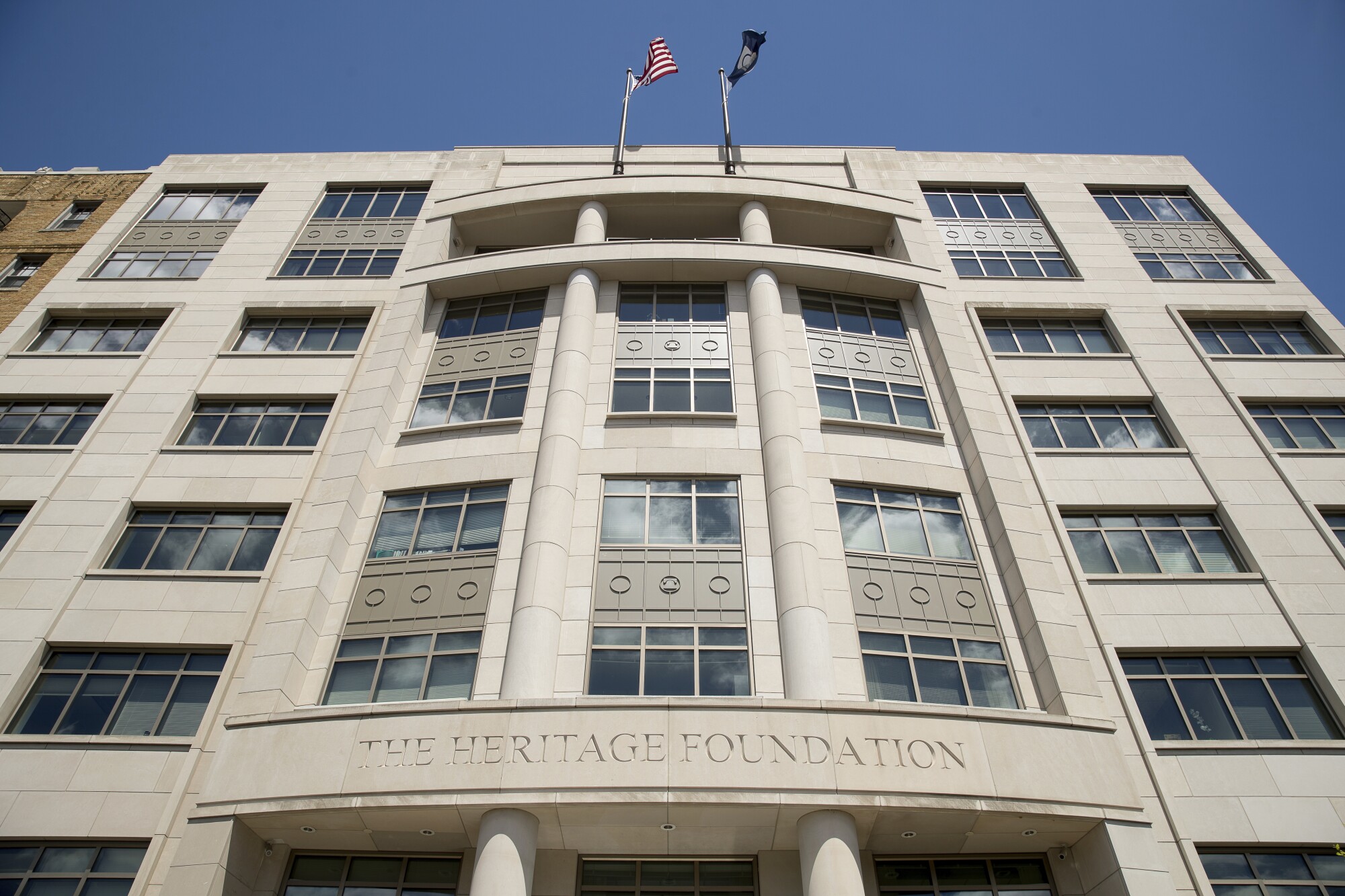 The Heritage Foundation building in Washington, DC.