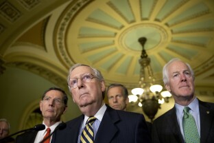 John Barrasso, Mitch McConnell, John Thune, John Cornyn