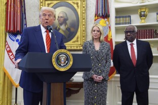 Donald Trump, Pam Bondi, Clarence Thomas