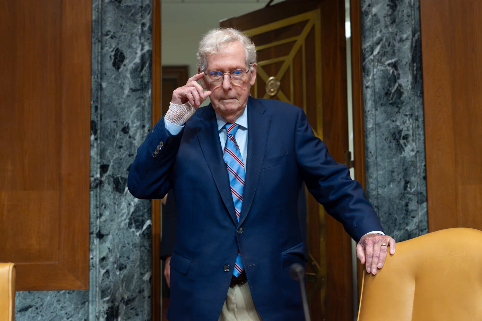 Mitch McConnell gives update on his health