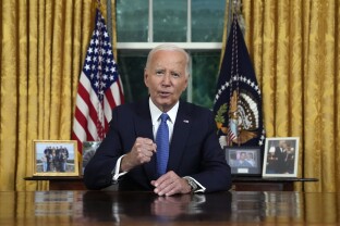 President Joe Biden addresses the nation.