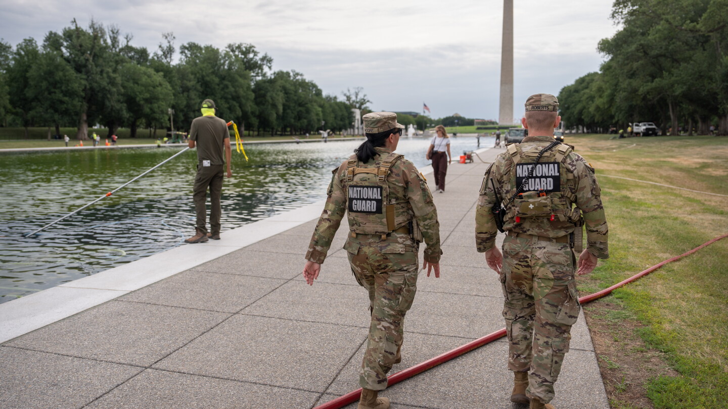 Trump, Without Evidence, Blames ‘Disgraceful Vandalism' for Reflecting Pool Do-Over