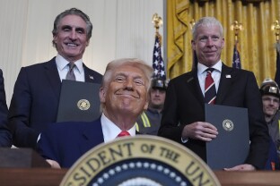Trump, Chris Wright, Doug Burgam