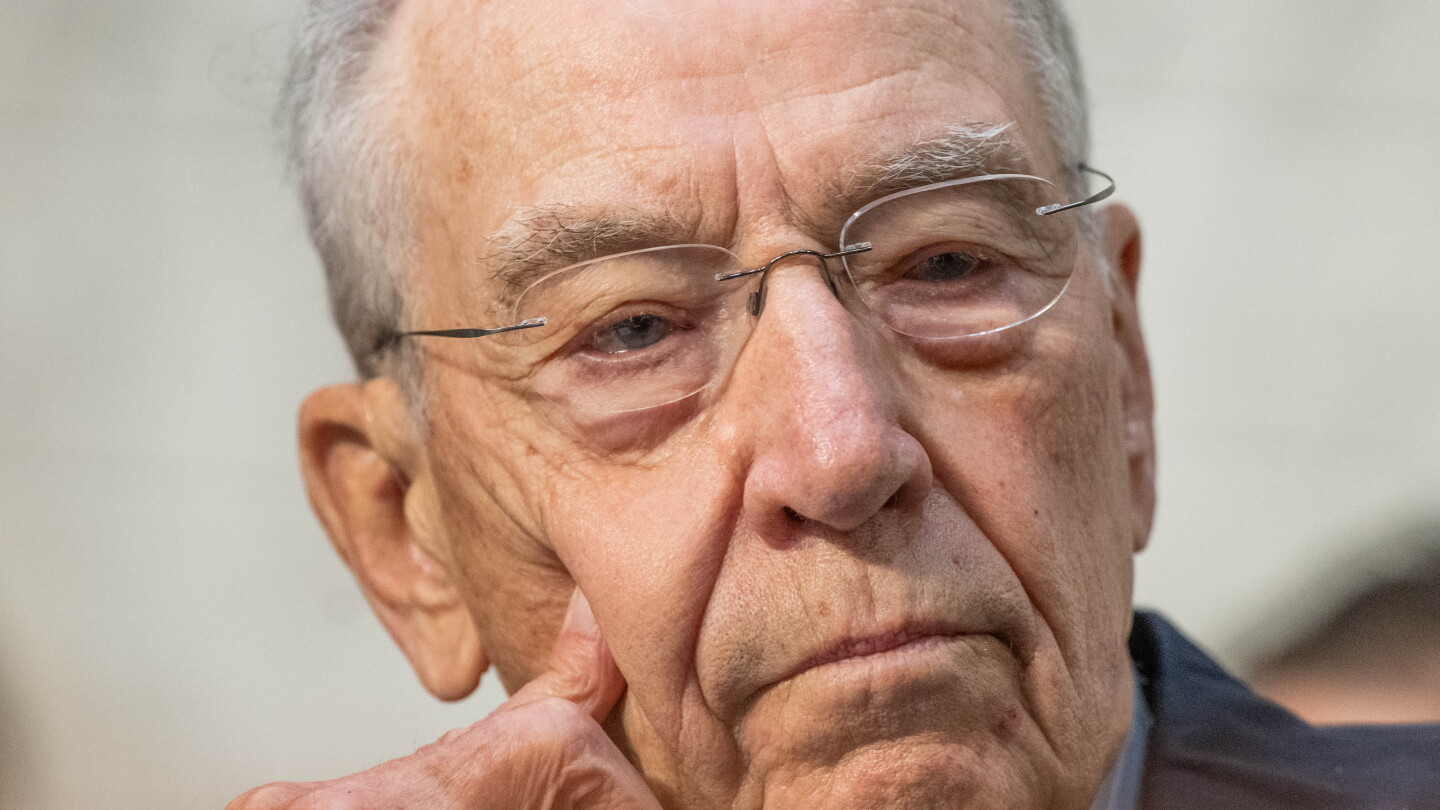Chuck Grassley Joins Democrats in Demanding Info on Kash Patel's Spending