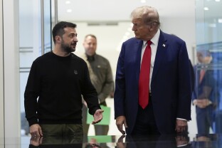 President Donald Trump and Ukraine President Zelenskyy